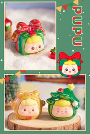 【Christmas】PUPU Christmas Carnival Bean Charm Mini Figure Blind Bag Mystery Bag Sweet Fairy