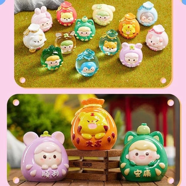 Fortune Bag Bean Blind Bag Fortune Comes Series Mini Charm