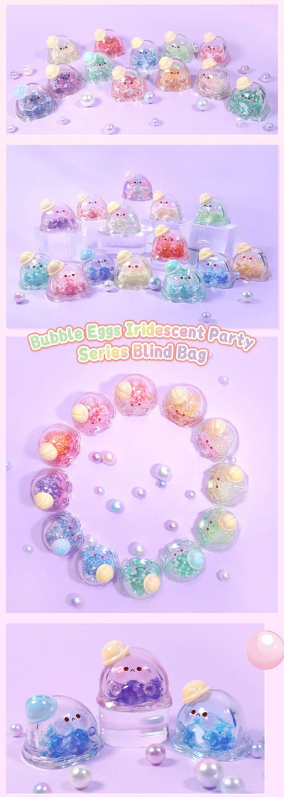 Bubble Egg Mini Bean - Iridescent Party Series Blind Bag