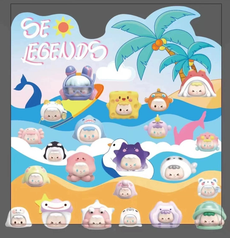 Zozo Bean - Sea Legend Series Mystery Bag Blind Bag Mini Charms