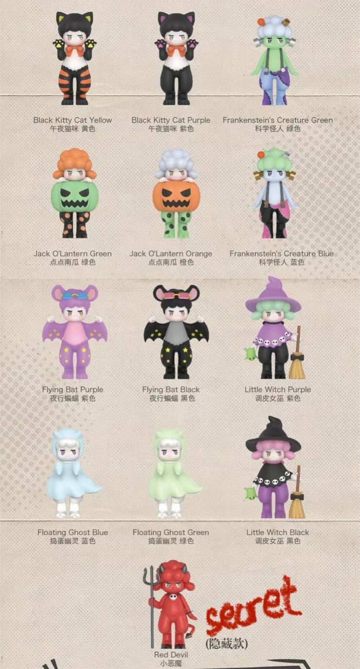 【Discontinue 2019 Halloween】Satyr Rory - A Little Spooky But Mostly Cute Series Mystery Box Blind Box Toy Figure