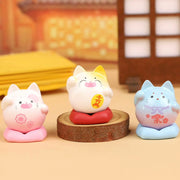 Wish Cat Fortune Cat Bean Mystery Bag Blind Bag Toy Figure