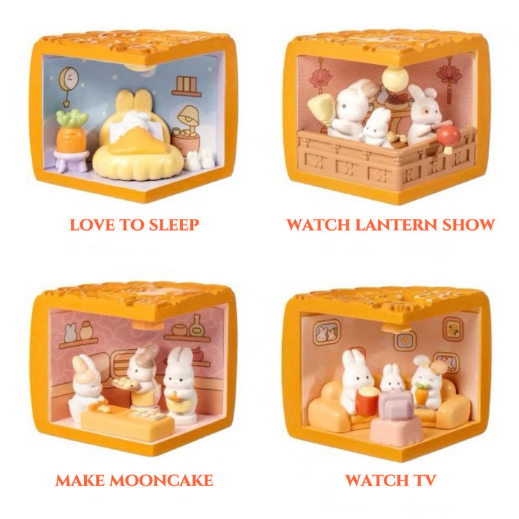 【2023 Mid-autumn Festival Limit】Rabbit Community Mooncake Series Toy Figure Confirmed Design