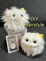 【Fluffy DIY Hairstyle】INSTINCTOY - Fantasy World Series Key Ring Bag Ornament Mystery Box Blind Box Plush Toy Figure