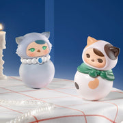 Pucky - Roly Poly Kitty Cat Tumbler Series Mystery Box Blind Box Toy Figure