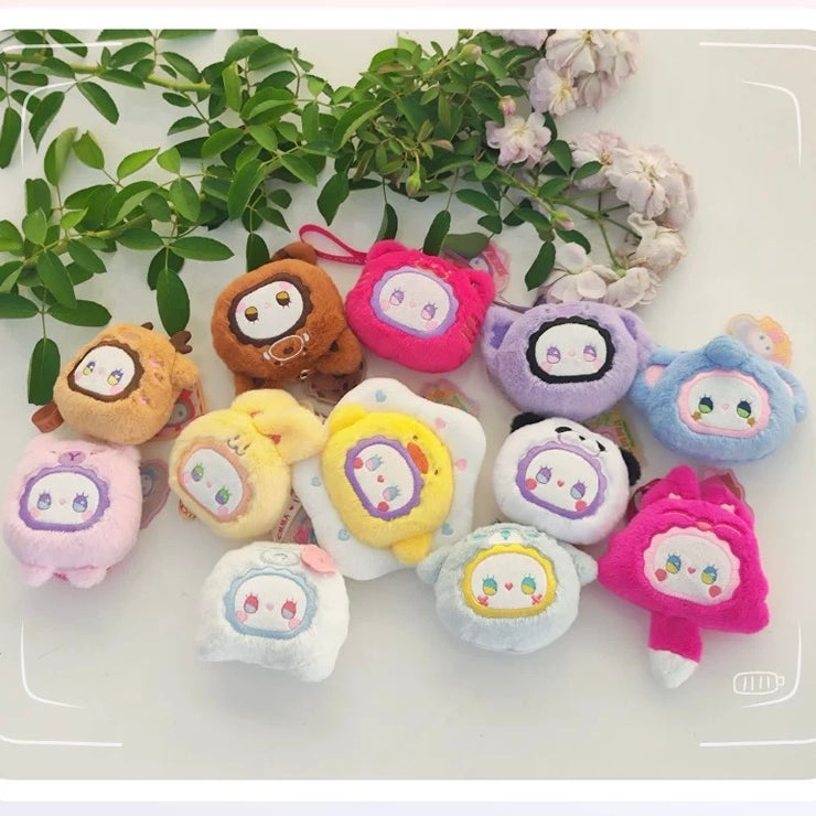 Emma Perfume Bag Plush - Animal Kingdom Rua Rua Zoo Series Mystery Box Blind Box Plush Toy Key Ring