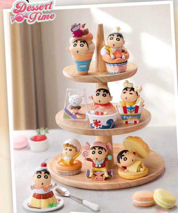 【Promotion】Shinchan - Dessert Time Series Mystery Box Blind Box Toy Figure