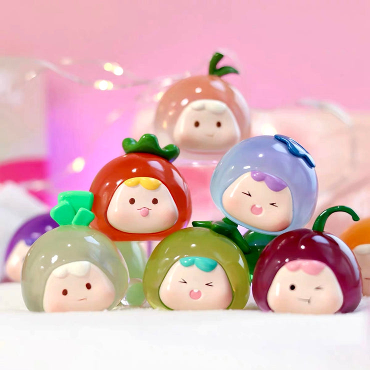 【Promotion】Susu Vegetable Bean Charm Mini Blind Box Mystery Box Small Size