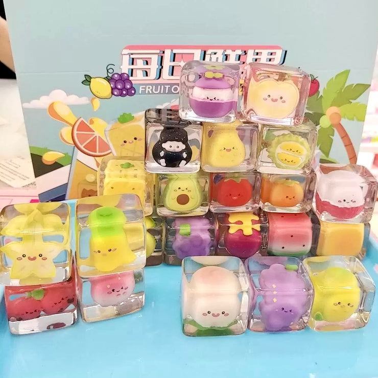 Fruit Ice Cube - Fruit of the Day Series Bean Charm Mystery Box Blind Box Toy