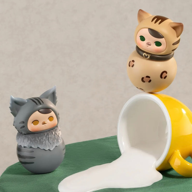 Pucky - Roly Poly Kitty Cat Tumbler Series Mystery Box Blind Box Toy Figure