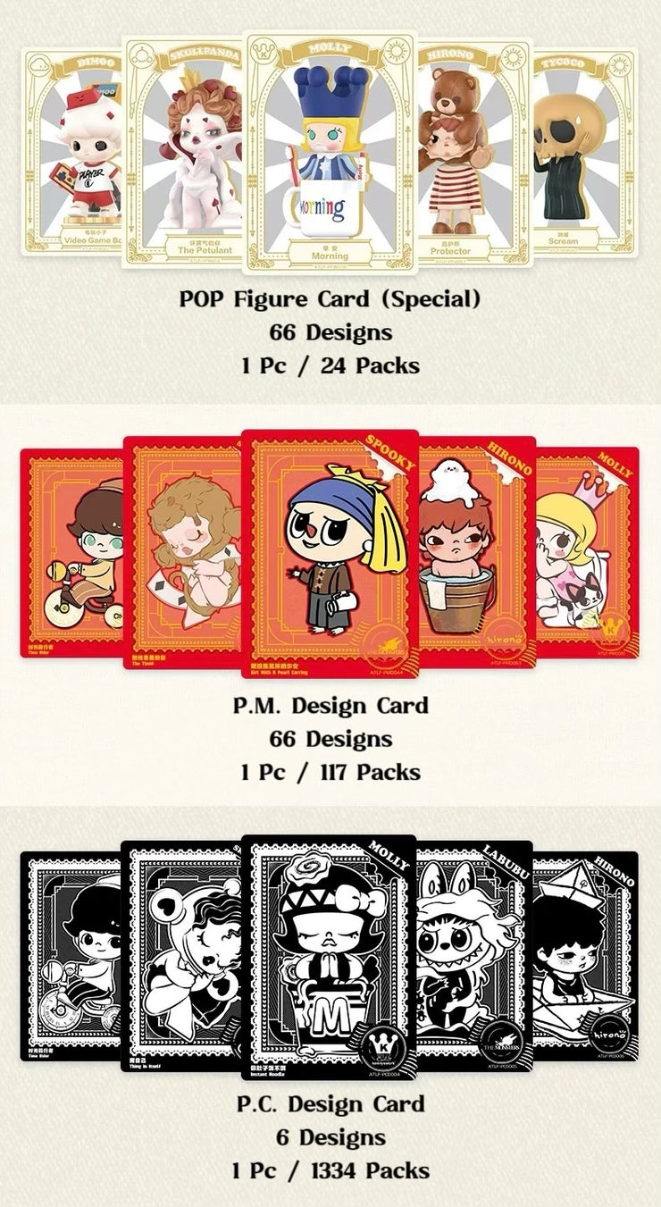 POP Card - Art & Life Trading Cards Series Mystery Bag Blind Bag Popcard