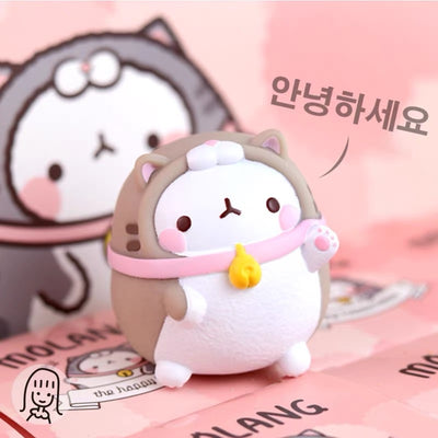 Molang Rabbit 5 - Cat Cosplay Series Mystery Box Blind Box Toy Figure