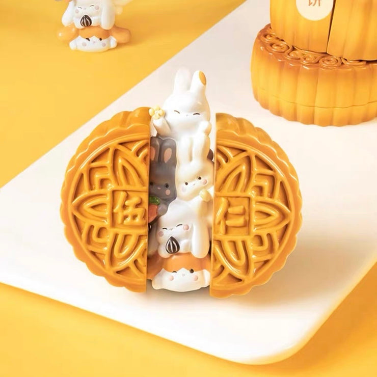 【Mid-Autumn Festival Limit】Rabbit Mooncake Series Toy Figure