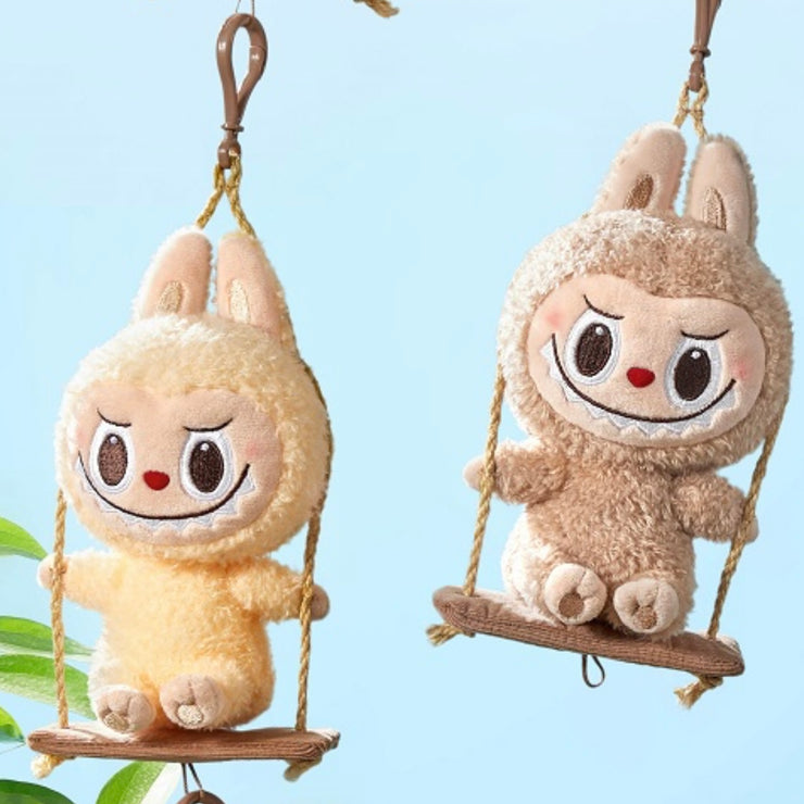 【Popland Beijing Limited】Labubu Plush - Timber Workshop Swing Series Mystery Box Blind Box Toy Figure