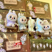 【Popland Beijing Limited】Labubu Plush - Timber Workshop Swing Series Mystery Box Blind Box Toy Figure