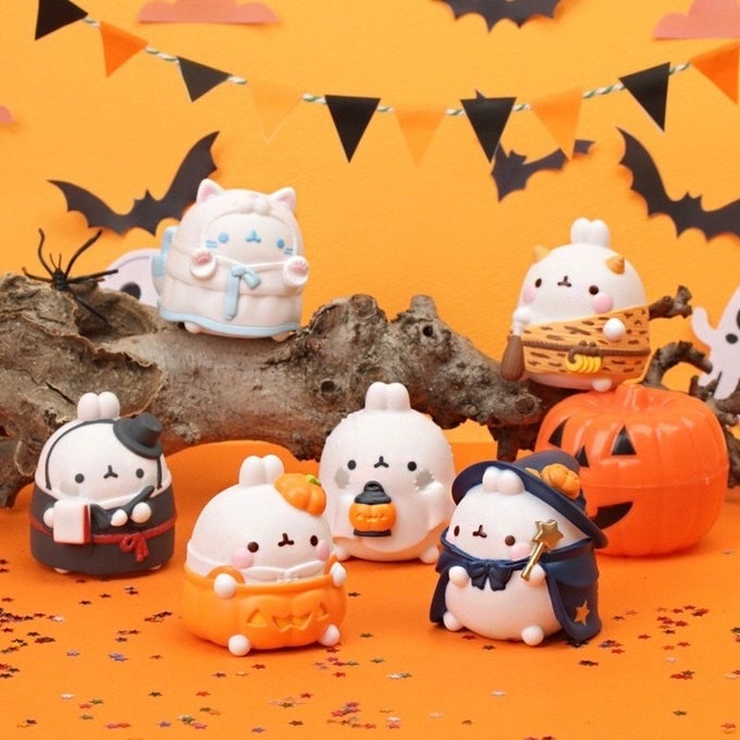 Molang Rabbit - Halloween Series Mystery Box Blind Box Toy Figure