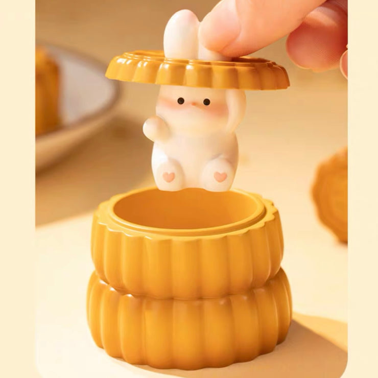 【2024 Mid-autumn Festival Limit】Rabbit Mooncake Series Toy Figure Confirmed Design