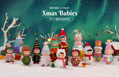 【Christmas, Discontinue】Pucky - Xmas Babies Series Mystery Box Blind Box Toy Figure