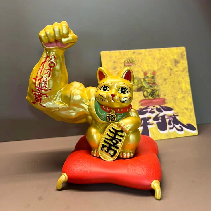 Muscle Cat - Catch Fortune Mystery Box Blind Box Toy Figure