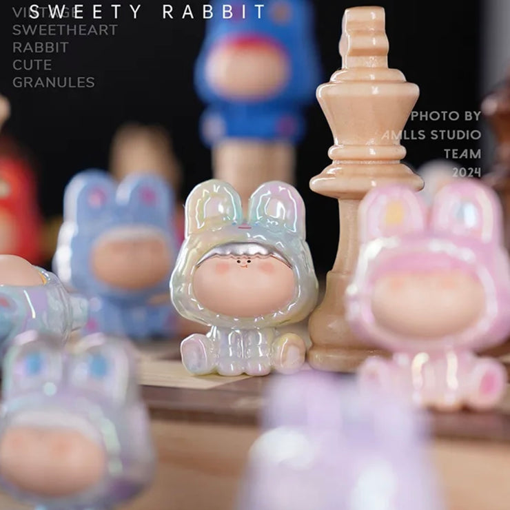 【Limited】Amlls Rabbit Bean 3 - Vintage Sweetheart Bunny Series Mystery Box Blind Box Toy Figure