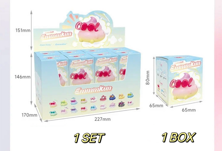 EmmmKun Poo Poo Bean - Run Run Series Mystery Box Blind Box Toy