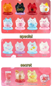 Wish Cat Fortune Cat Bean Mystery Bag Blind Bag Toy Figure