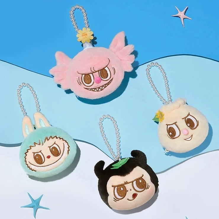 【Plush】Labubu The Monsters Party - Flip Fun Series Mystery Box Blind Box Toy Figure Key Ring Purse