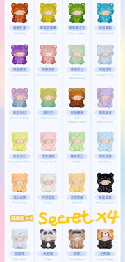 Yumo Bean - Gummy Bear Series Charm Mini Blind Box Small Size Toy Figure