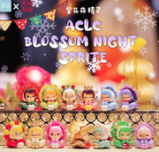 【New】ACLC Sweet Flower Elf Bean - Blossom Night Series Charm Mini Blind Box Small Size Toy Figure