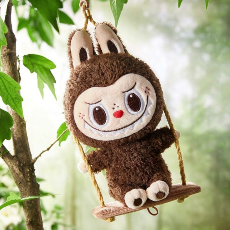 【Popland Beijing Limited】Labubu Plush - Timber Workshop Swing Series Mystery Box Blind Box Toy Figure