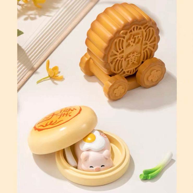 【2024 Mid-autumn Festival Limit】Rabbit Mooncake Series Toy Figure Confirmed Design