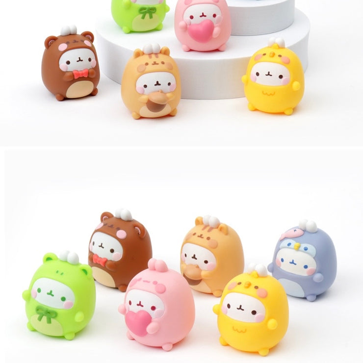 【Promotion】 Molang Rabbit - Animal Series Blind Box Mystery Box Toy Figure