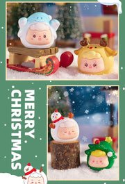 【Christmas】PUPU Christmas Carnival Bean Charm Mini Figure Blind Bag Mystery Bag Sweet Fairy