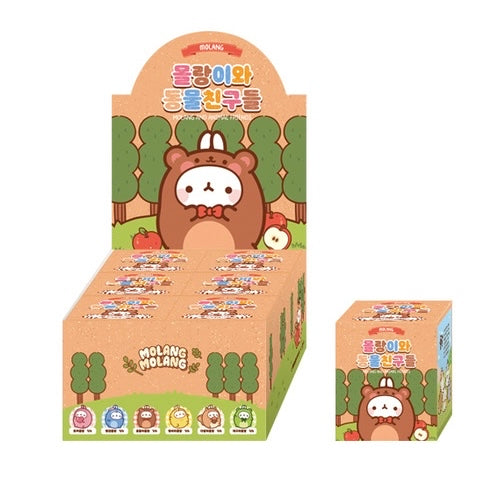 【Promotion】 Molang Rabbit - Animal Series Blind Box Mystery Box Toy Figure