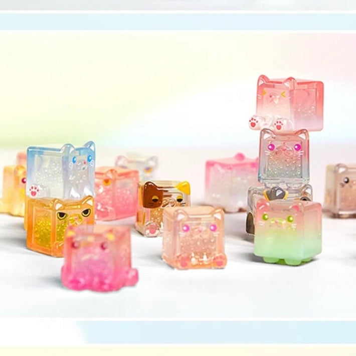 Square Cat 2 - Folding Series Mini Bean Charm Blind Bag