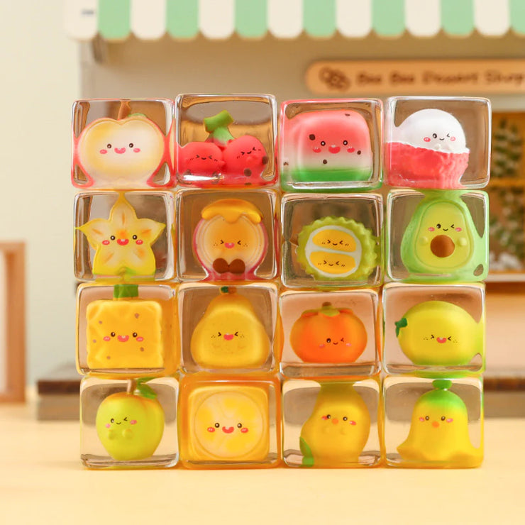 Fruit Ice Cube - Fruit of the Day Series Bean Charm Mystery Box Blind Box Toy