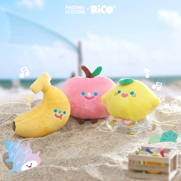 RiCO - Plush Happy Fruit Series Mystery Box Blind Box Toy Figure