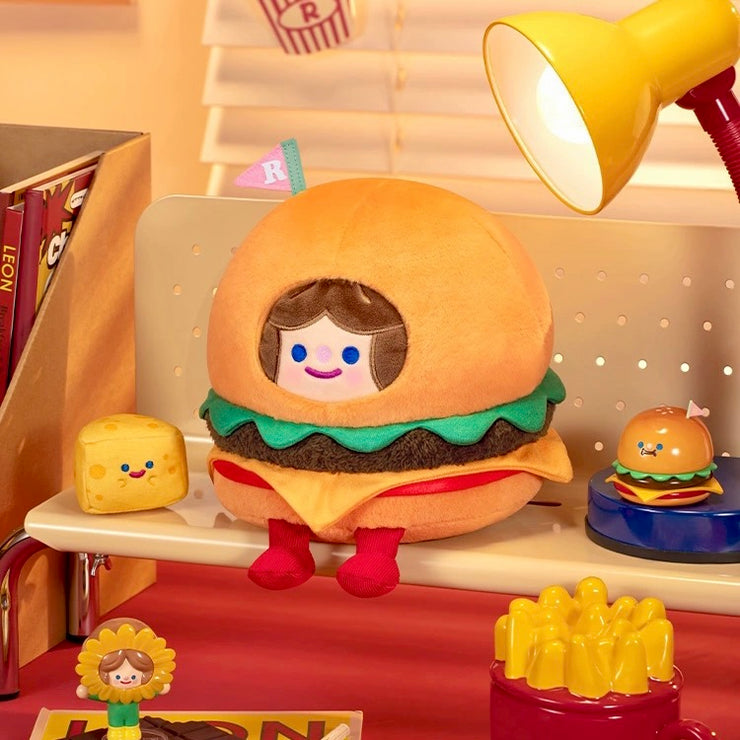 【Pre-order 3 Days】RiCO Burger Plush Big Size Toy