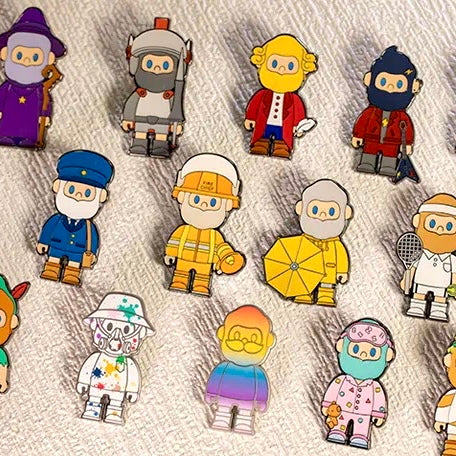 【Promotion】 Farmer Bob Badge - Color Series Mystery Box Blind Box Pin Badge