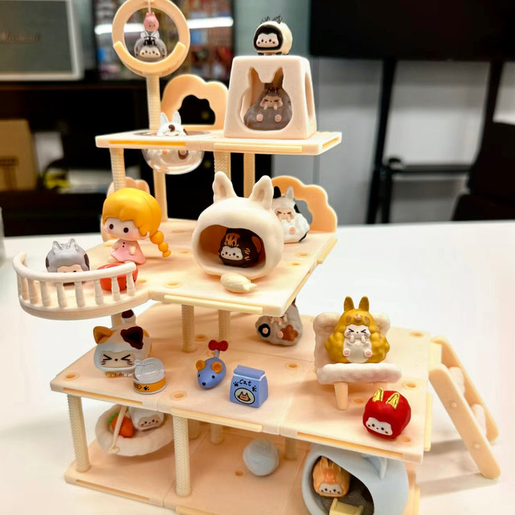 Kiki - Meow Apartment Kitty Apartment Cat Apartment Series Mystery Box Blind Box Toy Figure